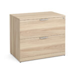 Laminate 2 Drawer Lateral File In Nutmeg