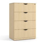 Maple 4 Drawer Lateral