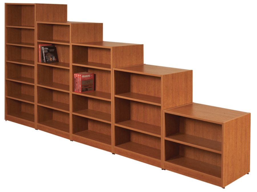 Double Sided Laminate Bookcases