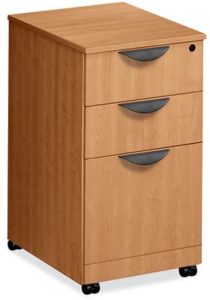 Laminate 3 Drawer Box/Box/File Mobile Pedestal