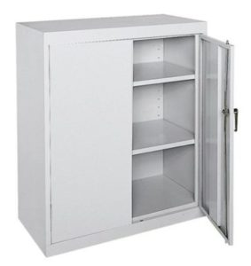 2 Door Metal Storage Cabinet- 42"H