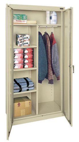 v2 Door Metal Wardrobe/ Storage Cabinet