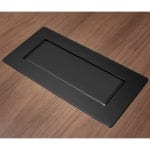 Conference Power Inserts - Black - Closed