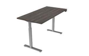Sit-Stand Desk In Grey
