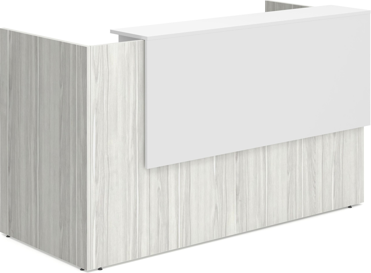 Brooklyn Series Coney Island Reception Desk In White Birchwood
